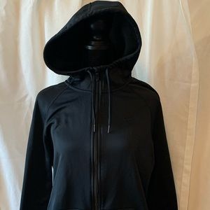 Black full zip jacket - Nike Therma fit - medium